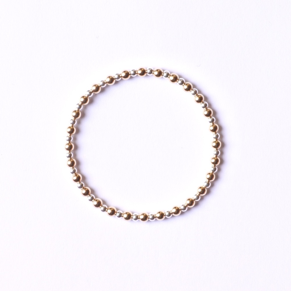 Ball Bracelet Silver & Gold